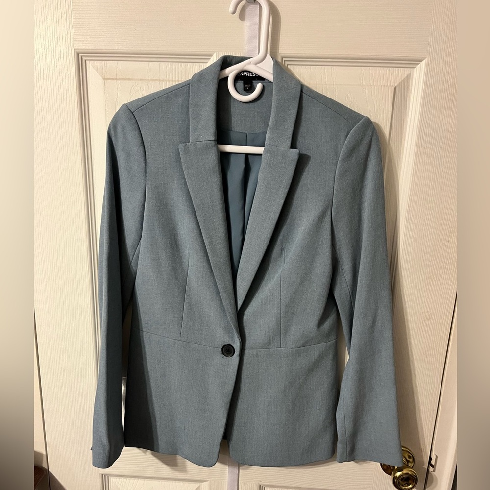 Women’s express light blue blazer